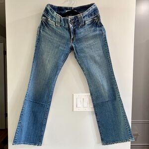 Gap Blue Denim Jeans with Flared Leg